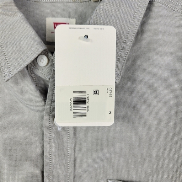 LEVI'S® MEN'S SHORT SLEEVE CLASSIC 1 POCKET STANDARD FIT SHIRT Size M - Picture 6 of 13